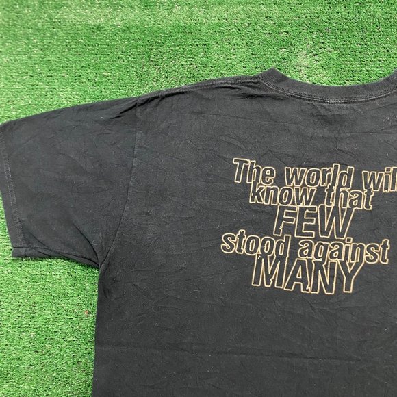 Vintage Y2K Baggy 300 Movie Sparta War Punk Goth T-Shirt - Picture 7 of 8